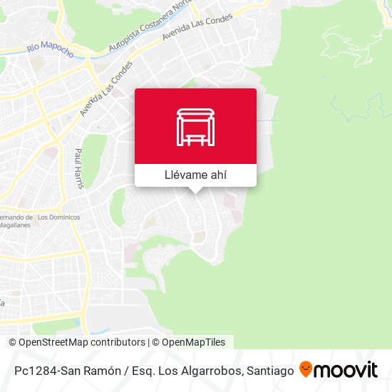 Mapa de Pc1284-San Ramón / Esq. Los Algarrobos