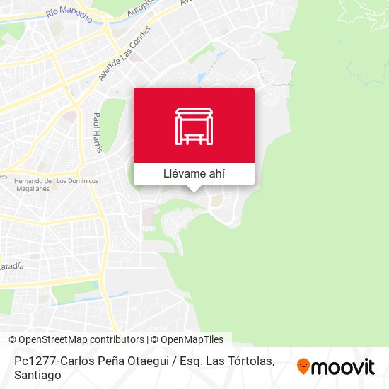 Mapa de Pc1277-Carlos Peña Otaegui / Esq. Las Tórtolas
