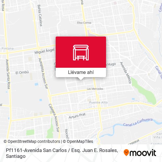 Mapa de Pf1161-Avenida San Carlos / Esq. Juan E. Rosales