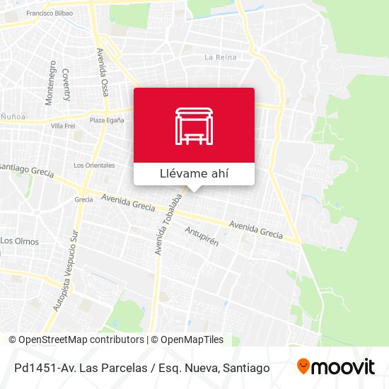 Mapa de Pd1451-Av. Las Parcelas / Esq. Nueva