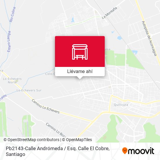 Mapa de Pb2143-Calle Andrómeda / Esq. Calle El Cobre