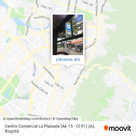 Mapa de Centro Comercial La Plazuela (Ak 15 - Cl 91) (A)