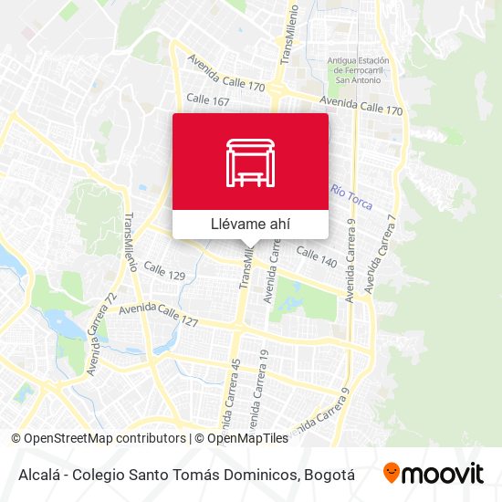 Mapa de Alcalá - Colegio Santo Tomás Dominicos
