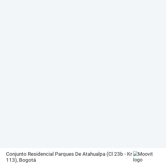 Mapa de Conjunto Residencial Parques De Atahualpa (Cl 23b - Kr 113)