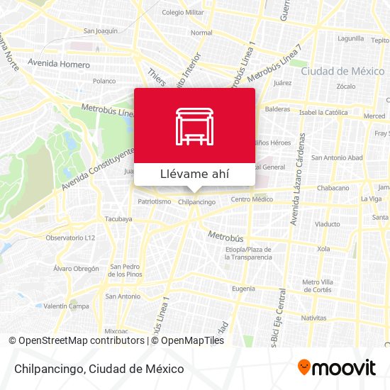 Mapa de Chilpancingo