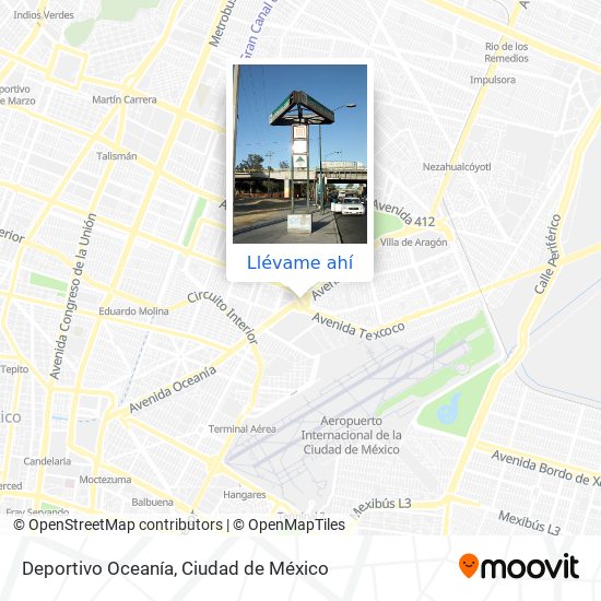 Cómo llegar a Deportivo Oceanía en Gustavo A. Madero en Metro o Autobús?