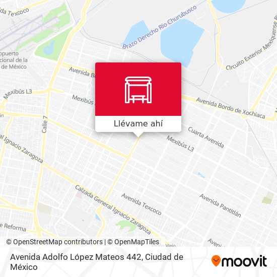 Mapa de Avenida Adolfo López Mateos 442