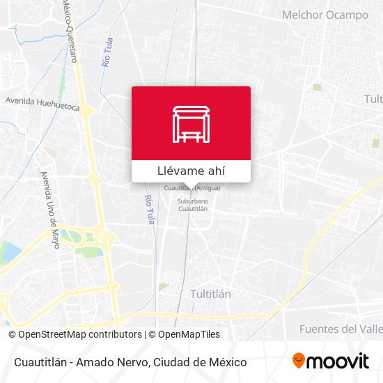 Mapa de Cuautitlán - Amado Nervo