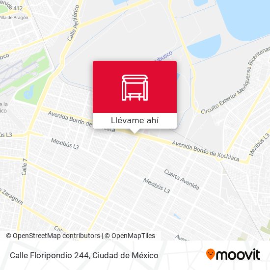 Mapa de Calle Floripondio 244