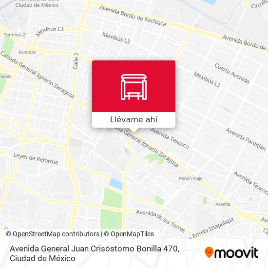 Mapa de Avenida General Juan Crisóstomo Bonilla 470