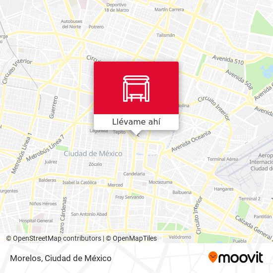 Mapa de Morelos