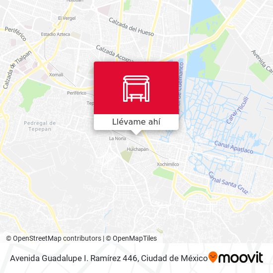 Mapa de Avenida Guadalupe I. Ramírez 446