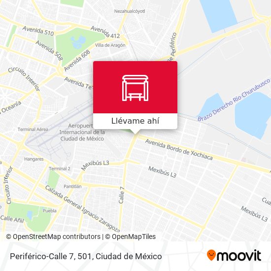 Mapa de Periférico-Calle 7, 501