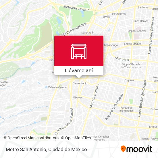 Mapa de Metro San Antonio