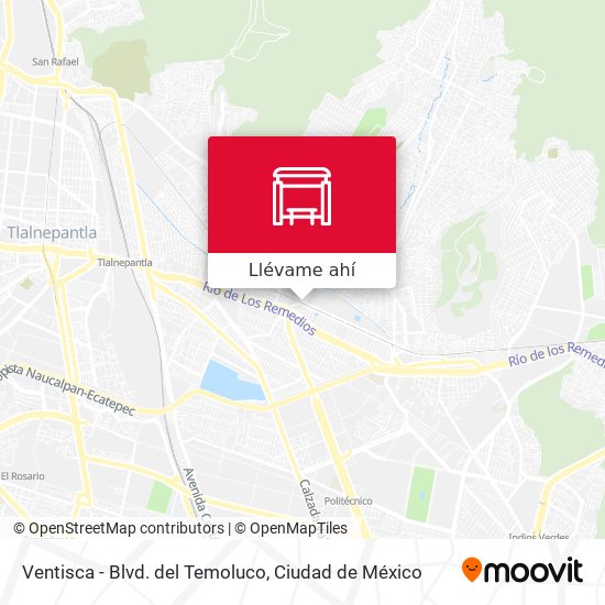 Mapa de Ventisca - Blvd. del Temoluco