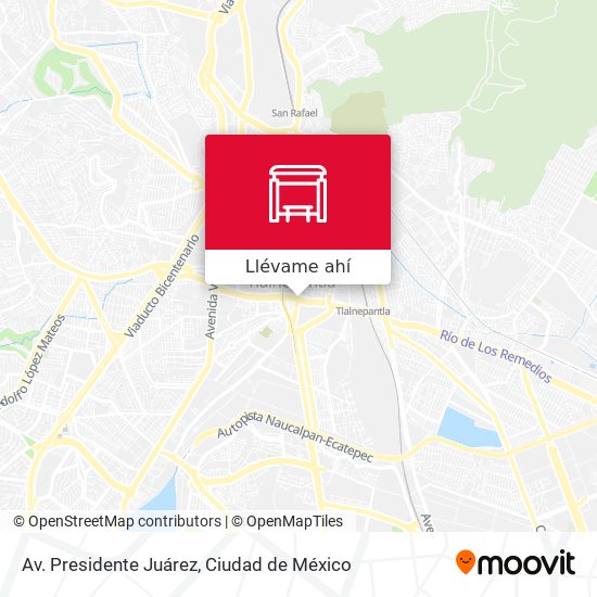 Mapa de Av. Presidente Juárez