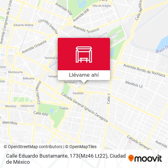 Mapa de Calle Eduardo Bustamante, 173(Mz46 Lt22)