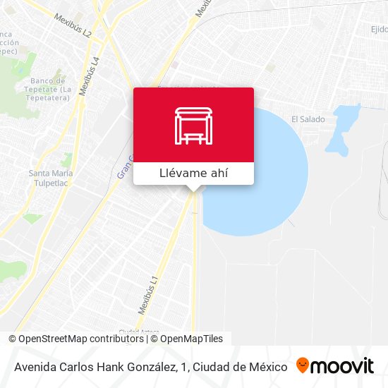 Mapa de Avenida Carlos Hank González, 1