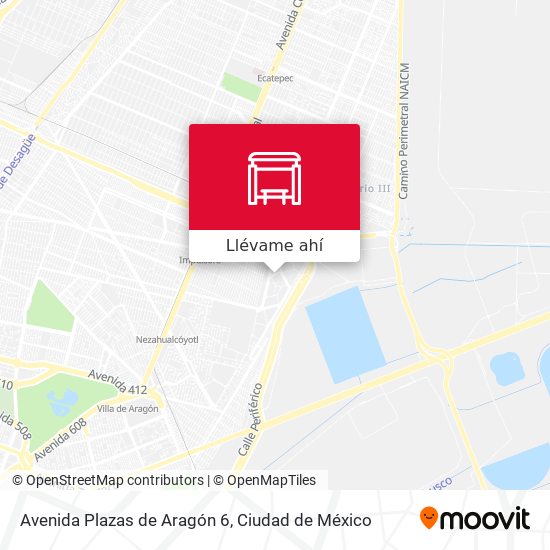 Mapa de Avenida Plazas de Aragón 6