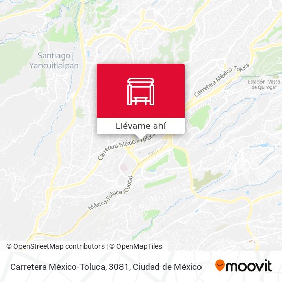 Mapa de Carretera México-Toluca, 3081