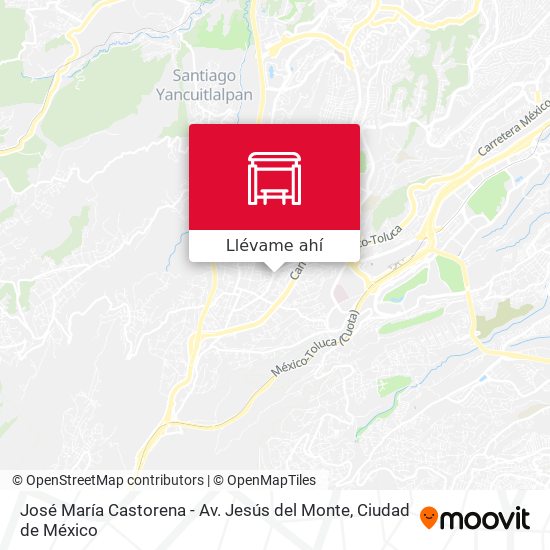 Mapa de José María Castorena - Av. Jesús del Monte