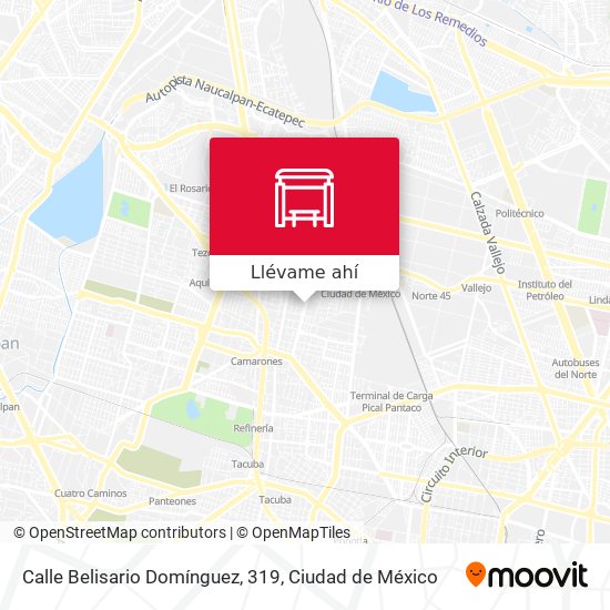 Mapa de Calle Belisario Domínguez, 319