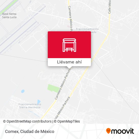 Cómo llegar a Comex en Zumpango en Autobús?