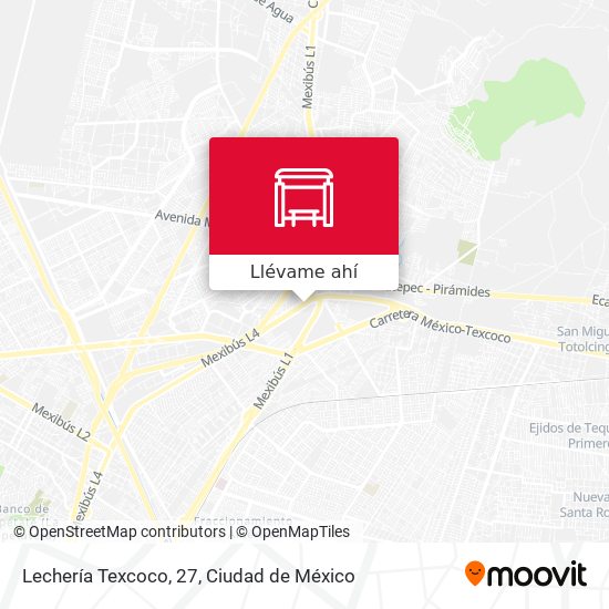 Mapa de Lechería Texcoco, 27