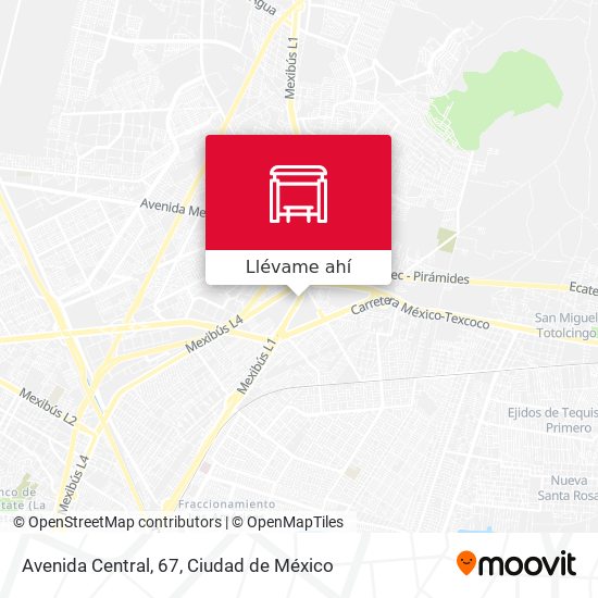 Mapa de Avenida Central, 67