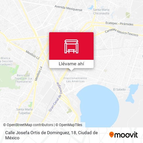 Mapa de Calle Josefa Ortis de Dominguez, 18