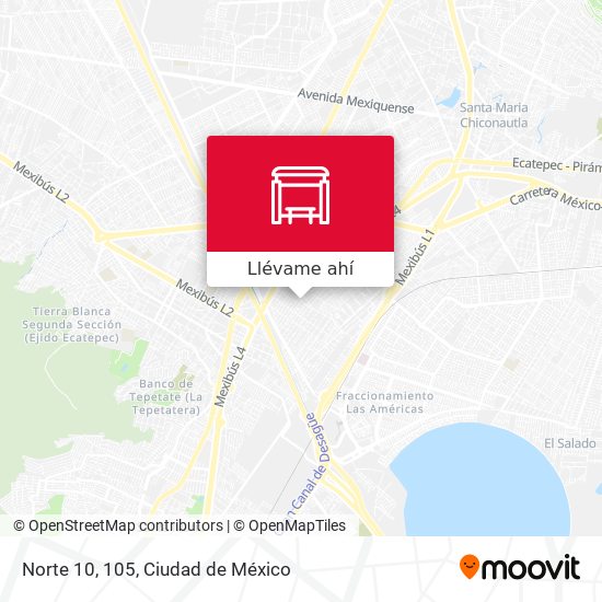Cómo llegar a Norte 10, 105 en Coacalco De Berriozábal en Autobús o Tren?