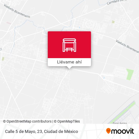 Mapa de Calle 5 de Mayo, 23