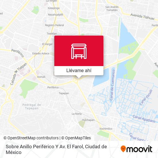 Mapa de Sobre Anillo Periférico Y Av. El Farol