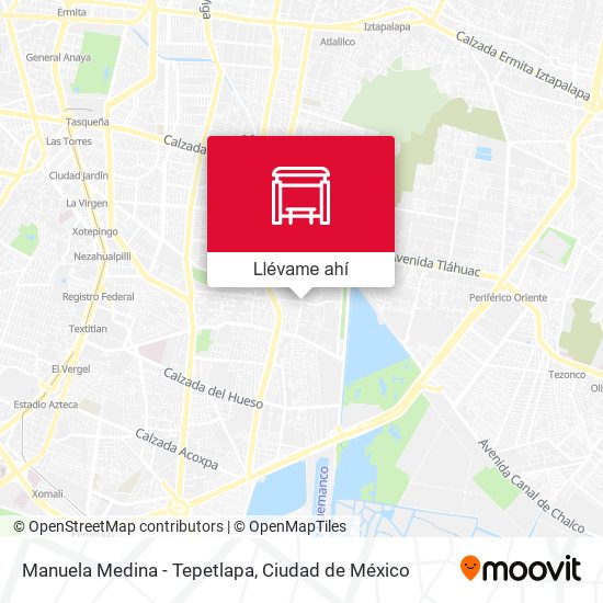 Mapa de Manuela Medina - Tepetlapa