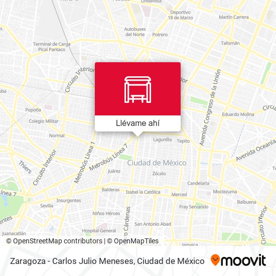 Mapa de Zaragoza - Carlos Julio Meneses