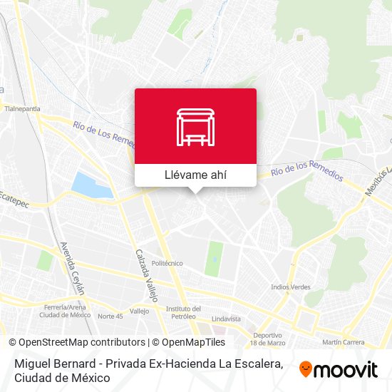 Mapa de Miguel Bernard - Privada Ex-Hacienda La Escalera