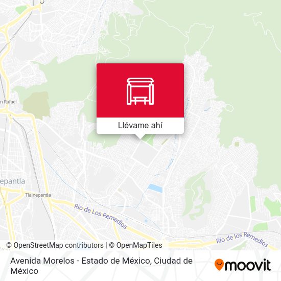 Avenida Morelos Estado de México parada Rutas, horarios y tarifas