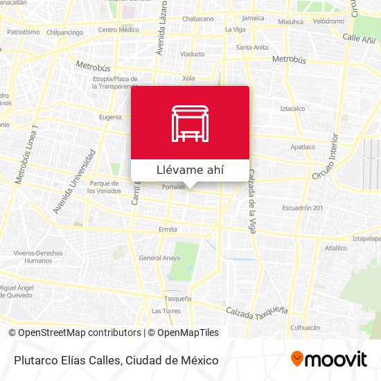 Mapa de Plutarco Elías Calles