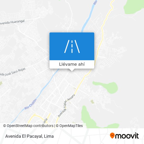 Mapa de Avenida El Pacayal