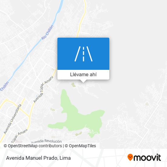 Mapa de Avenida Manuel Prado