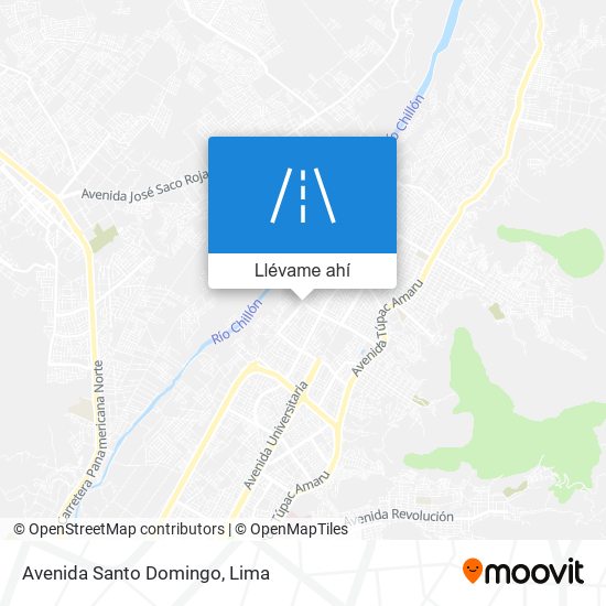 Mapa de Avenida Santo Domingo