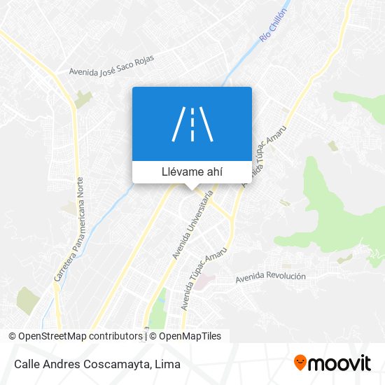 Mapa de Calle Andres Coscamayta