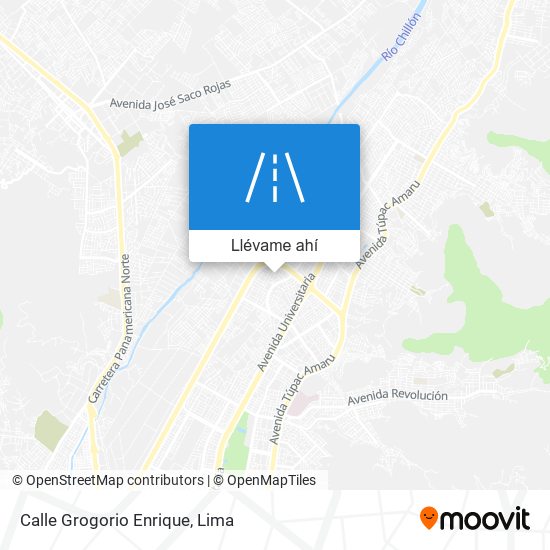 Mapa de Calle Grogorio Enrique