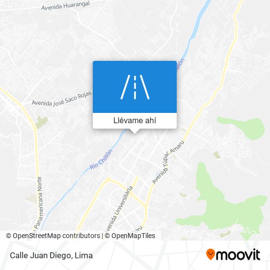 Mapa de Calle Juan Diego