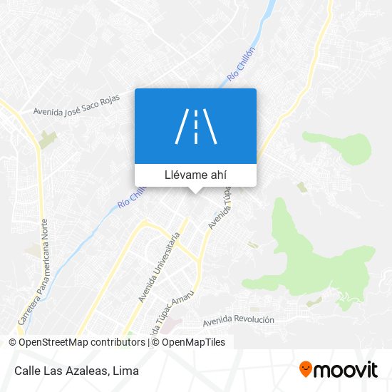 Mapa de Calle Las Azaleas