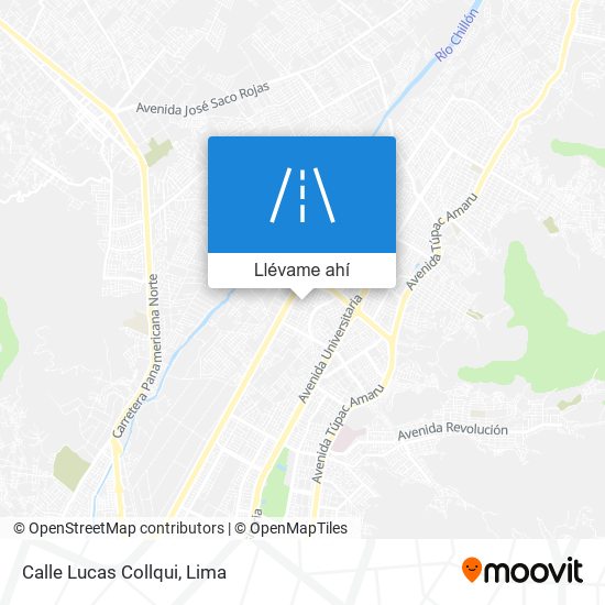 Mapa de Calle Lucas Collqui