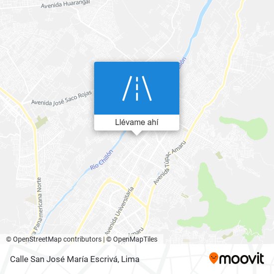 Mapa de Calle San José María Escrivá