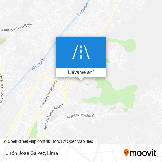 Mapa de Jirón Jose Galvez