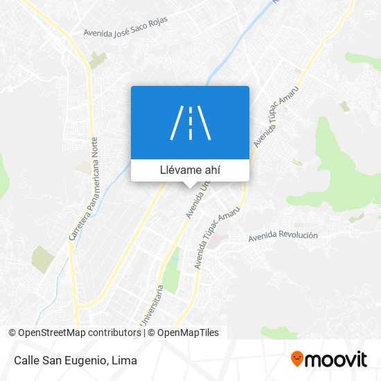 Mapa de Calle San Eugenio