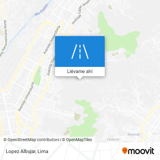 Mapa de Lopez Albujar